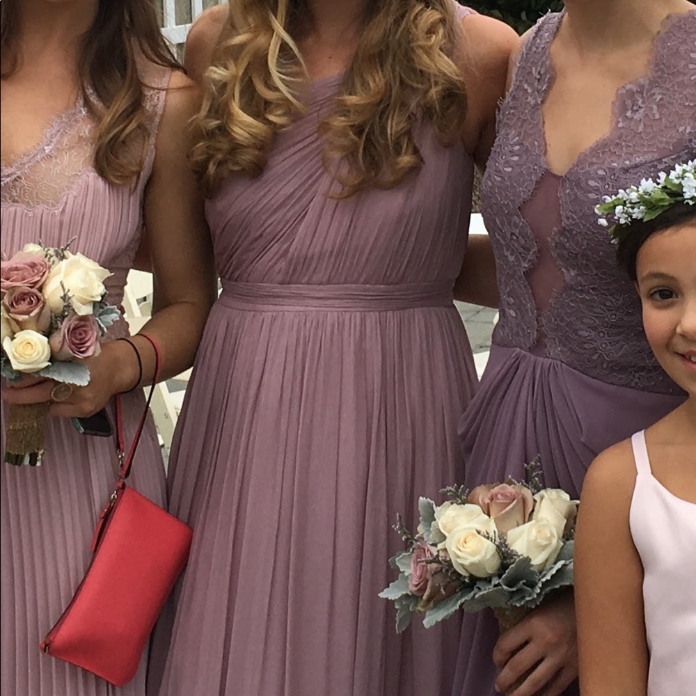 J.Crew Crinkle Chiffon Bridesmaid Dress - Picture 4 of 6
